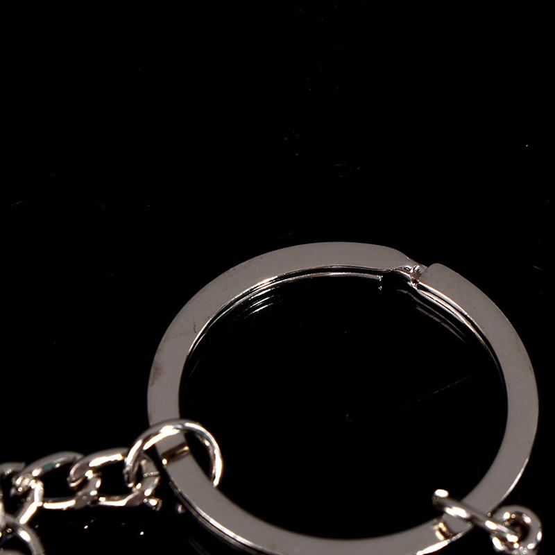 Silver Color Ice Skates Snowflake Pendant Key Ring Skating Key Chain Keychain