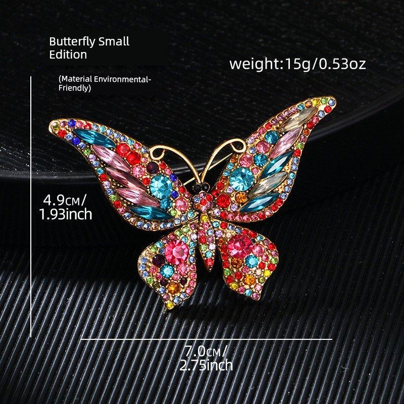 Fancy Design Fashion Fashion Maple Brooch Female Super Flash Rhinestone Leaf Pin Suit Coat Corsage Accessories