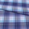 New Plaid Polyester Yarn-Dyed Fabric with Gold & Silver Threads for DIY Pleated Skirts