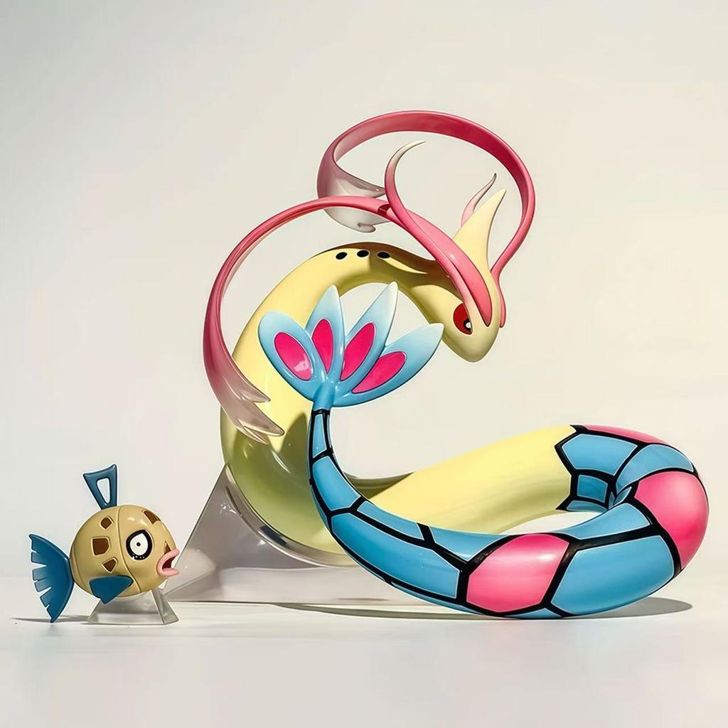 Pokemon Cartoon Anime Figure Milotic Evolutionary Group Cute Collection Statue Doll Model Christmas Decoratio Toy Gift