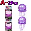 Popular  Jellyfish Octopus Soft Squeeze Fidget Toys Bead Filled Maltose Texture Soft Jelly-Like Stress Relief Squishy Toy