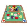 Dog Snuffle Pad Slow Eating Boredom Relief Soft Pool Ball Puppy Sniffing Mat Puzzle Toy for Smell