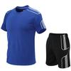 2024 Men's Summer Quick-Dry Sports Suit: Short-Sleeved Fitness & Running Wear.