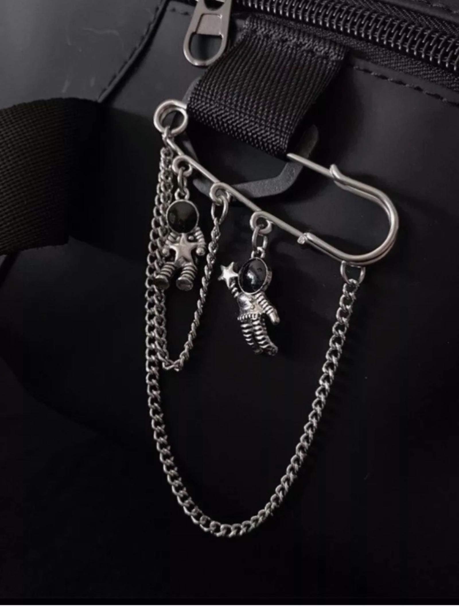 

Креативна брошка зі сплаву Модна шпилька-брошка з коміром One Size