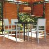 5 Pcs Garden Dining Set