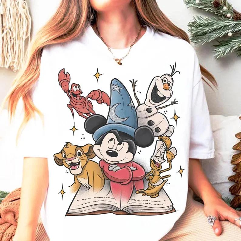 Mouse Fantasia Shirt Olaf Sebastian Lumire T S