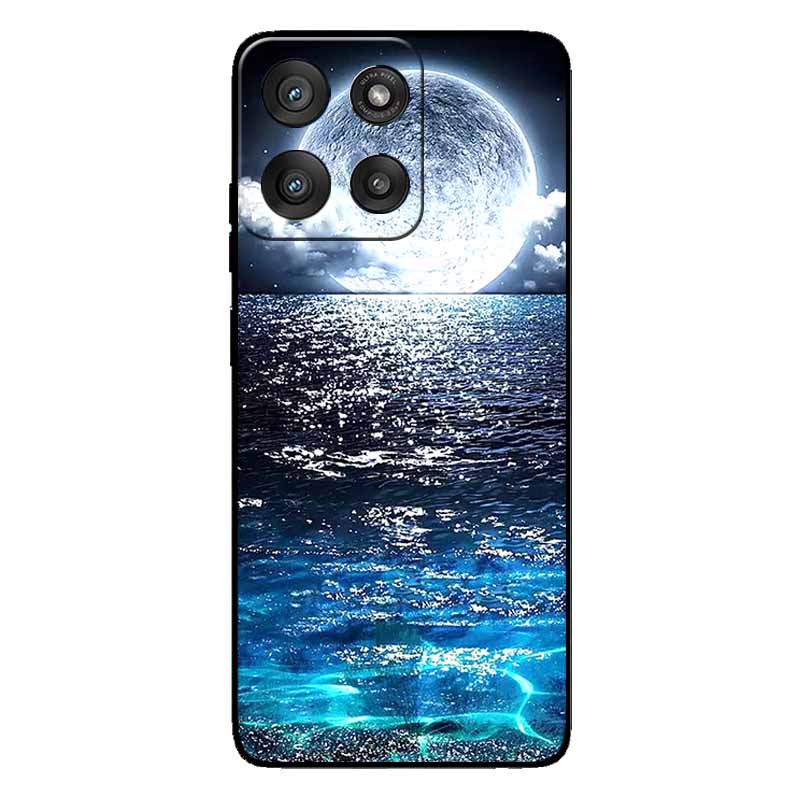 For Motorola Moto G56 G86 Case Fashion Protective Silicone Back Cover For Moto G86 5G TPU Back Phone Capa MotoG56 5G Wolf Funda