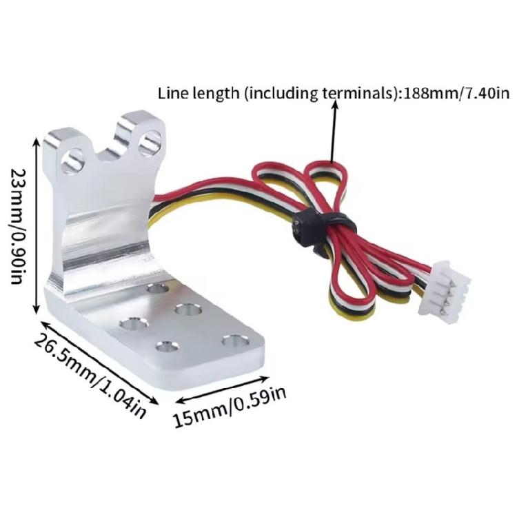 Metall-Dehnungsmessstreifen-Upgrade-Kit für S1C Drucker Ersatz-Autoleveling-Mechanismus mit verbessertem, langlebigem Design