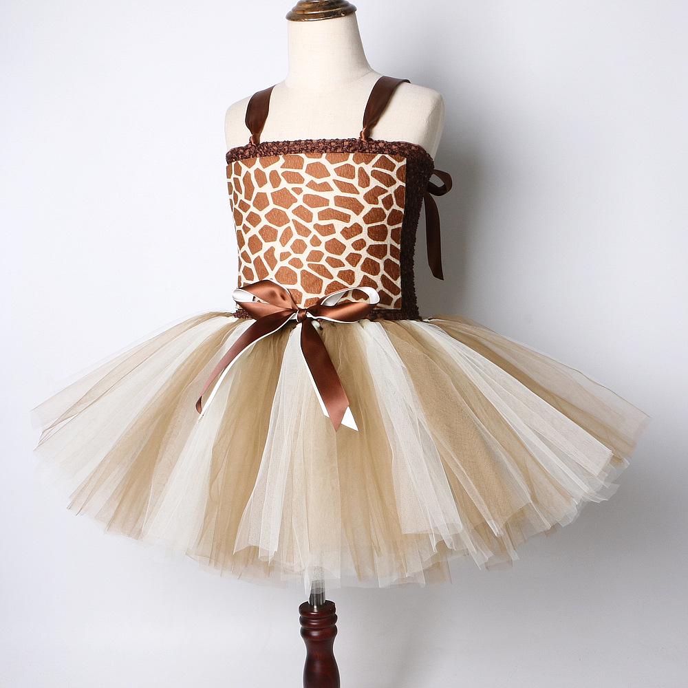 Children's Giraffe Tutu Skirt for Christmas Festival Party