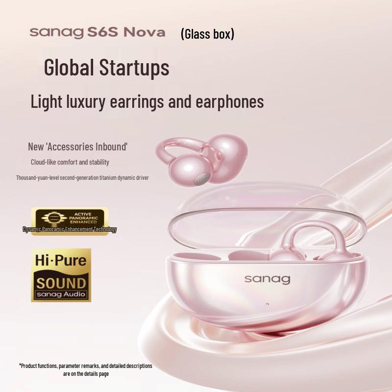 Sena S6S Nova Clip-On Bluetooth Earbuds