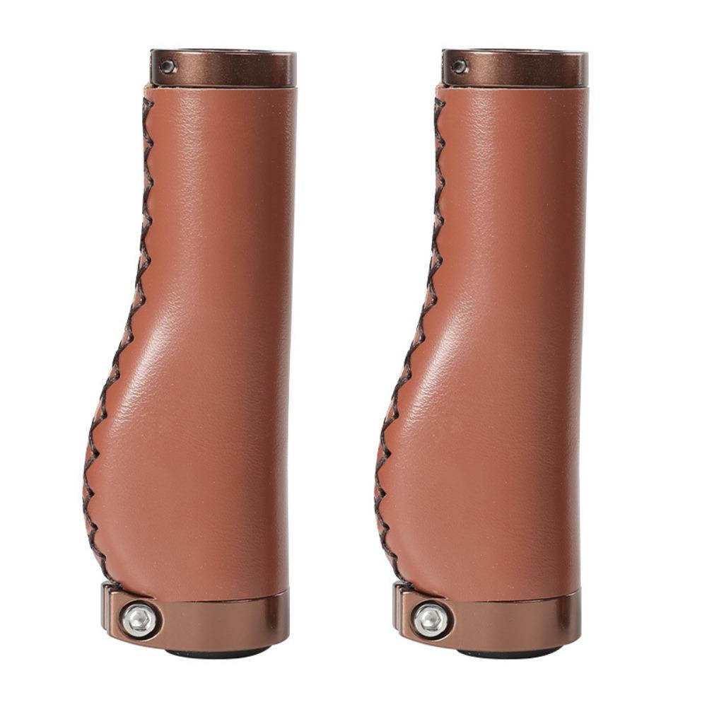 Cover MTB Cuffs Mountain Bike Grip Cover Bike Cowhide Grips Bicycle Handle Grips Bike Retro Grips