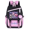 Kpop Dämonenjäger Rucksack für Junge Mädchen Schülerin Teenager Schultaschen Damen Herren Rucksack Kawaii Reise Rucksack Mochila Hohe Qualität Geschenk
