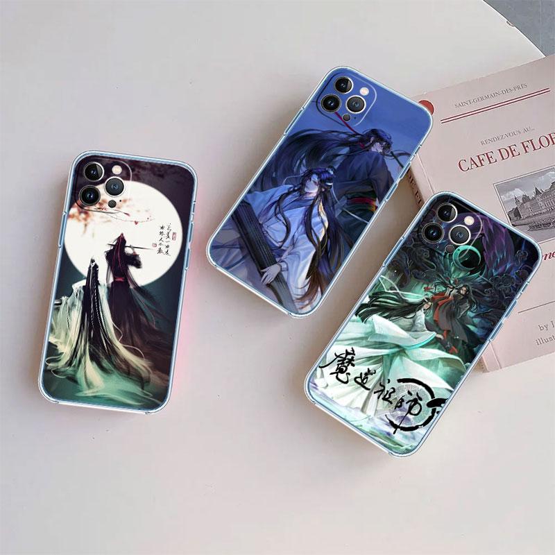 Mo Dao Zu Shi Transparent Phone Case for Motorola Moto Edge 20 30 40 50 S30 Fusion Ultra Pro Neo Lite