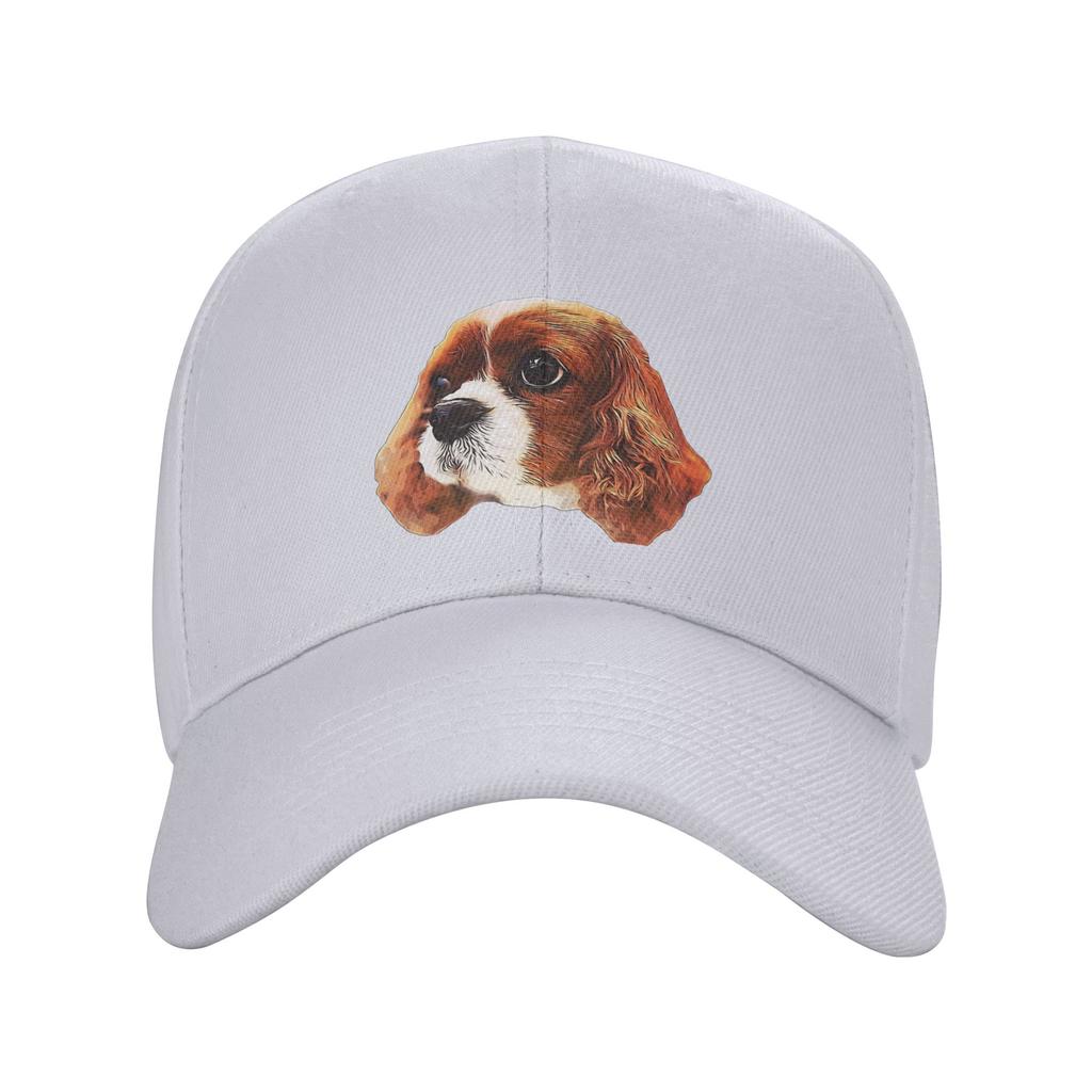 Cavalier King Charles Spaniel Most Beautiful  Sun Baseball Cap Summer Men Women  Trucker Hat Hot Sale Outdoor Gym Baseball Caps