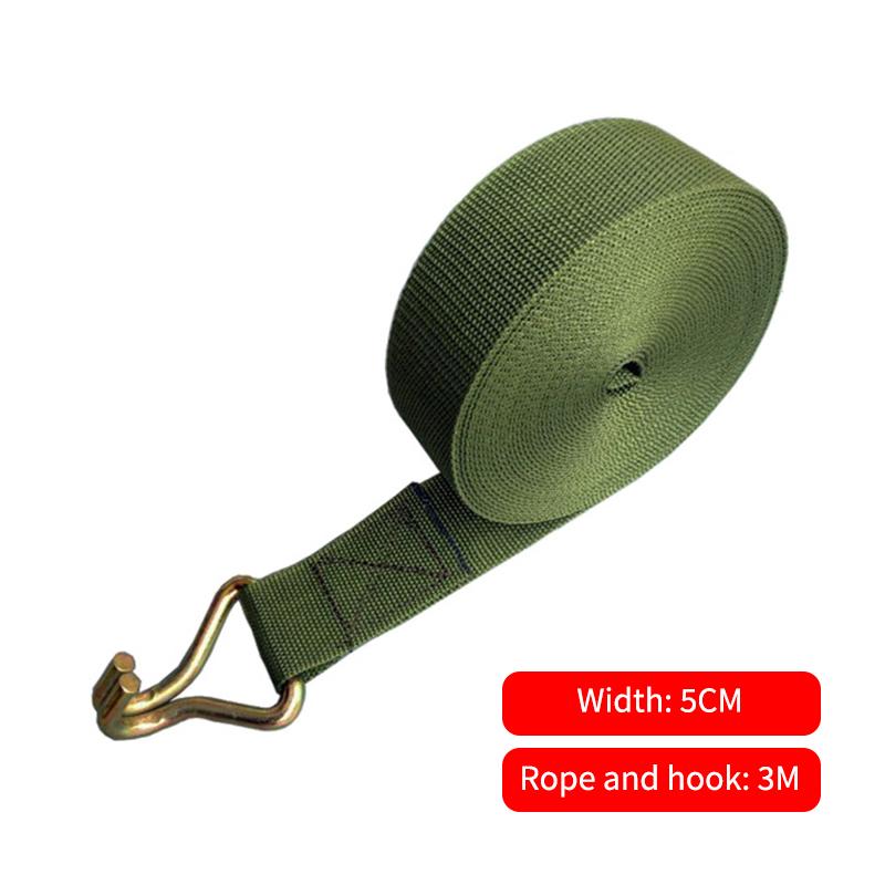 

Adjustable Heavy Duty Tie Down Belt Ratchet Strap for Truck Car Cargo Securing Transport Fixing Tool