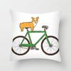 Modern Simple Cartoon Yellow Printed Pillowcase Bedroom Bedside Pillowcase Peach Skin Pillowcase