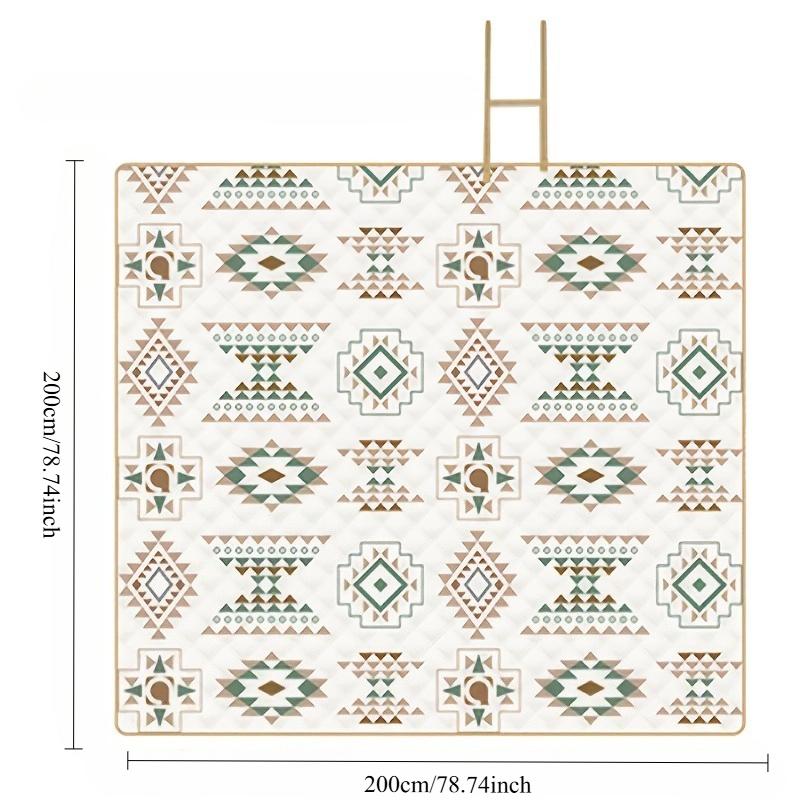 Picnic Outdoor Blanket Foldable Blankets Gingham Picnic Mat for Beach Camping Grass Lawn Park Additions
