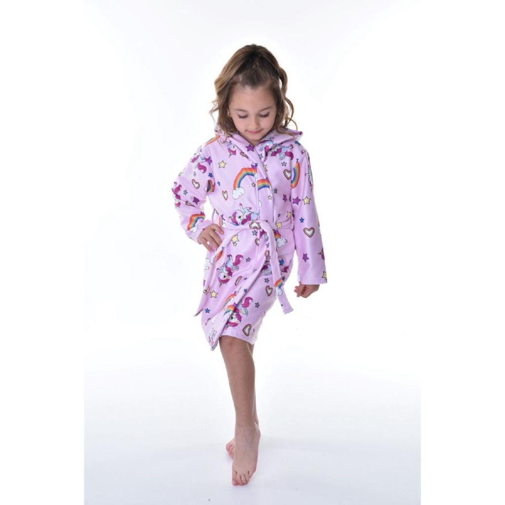 Girl's Bathrobe Unicorn