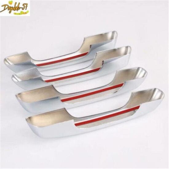 4Pcs Chrome Side Exterior Door Handle Cover Trim For Hyundai Venue - New