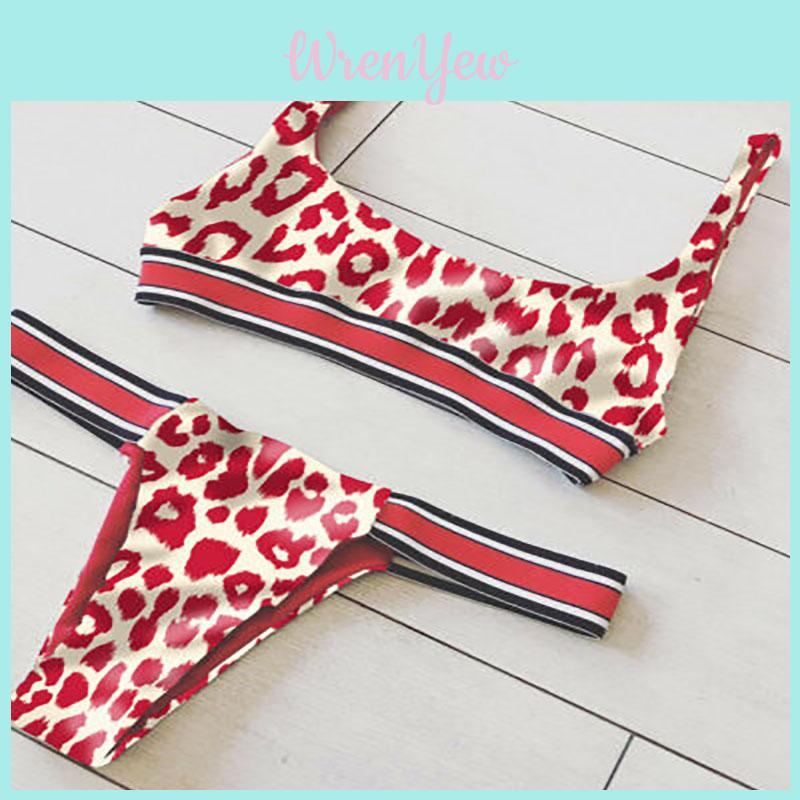 Women's Bandeau Bandage Bikini Padded Set Stylish Swimwear For Effortless Beach Days