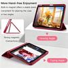 Pro iPad A16 10. a 11. generace 10,9" 11" / Magnetický obal na tablet s držákem na tužku, Trojitý skládací kryt s stojánkem, Automatické probuzení/uspání