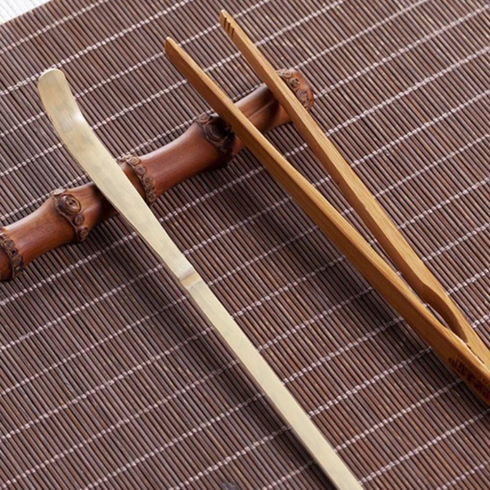 Painting Natural Bamboo Pen Rest Teahouse Penmanship Pen Stand Calligraphy Brush Holder Desktop