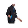adidas Felpa in pile ricamata con logo Originals e mezza zip da uomo Felpa Nera GN2376