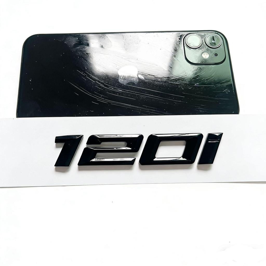 Applicable for New BMW 116i, 118i, 120i, 125i, and 135i Models: Car Emblem, Word Emblem, Tail Emblem.