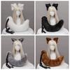 Handmade Simulation Beast Tail Cute Cosplay Dress Up Comic Show Fashion Accessories Handmade Plush Fox Tail