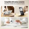 For Samsung Z Flip8 Folding Wristband Phone Case, Magnetic Rotating Stand, Matte, Drop-resistant Full-cover Protective Case