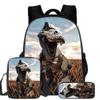 Jurassic World Dinosaurus Rugzak Set 3 Delen Student Schooltas Lunchtas Etui