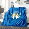 Colchester Utd FC Print Flannel Blanket High Quality Warm Comfortable Cover for All Seasons Perfect for Gifts Home Decor