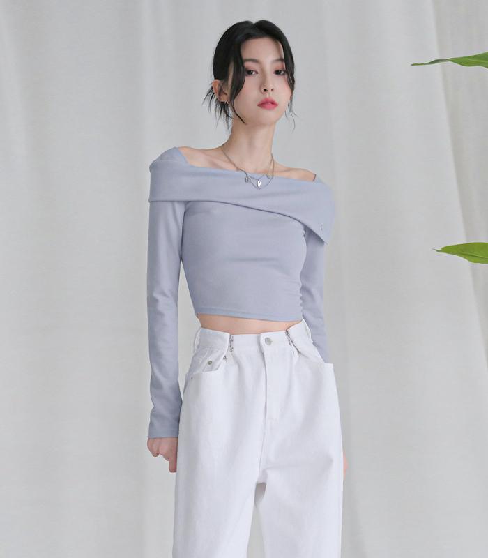 Urban Dress Beauty Shoulder T-Shirt - 5Col