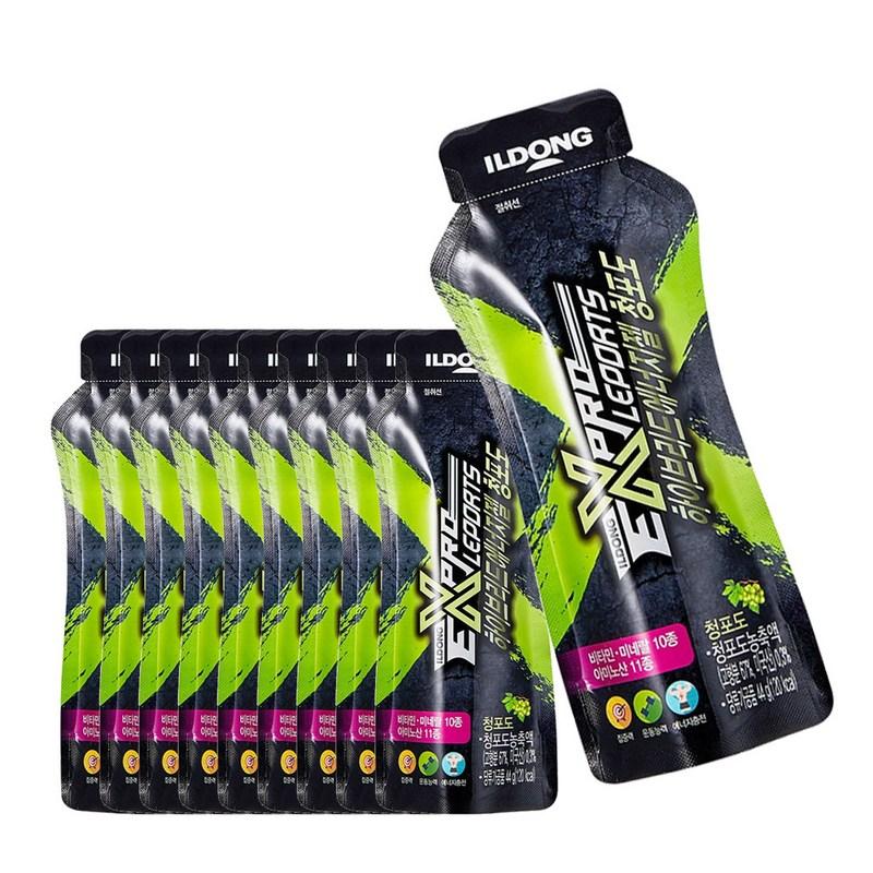 

Ildong Life & Health Hybrid Energy Power Gel Green Grape, 44g, 10 pieces