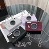 Camera Shape Crossbody Mobile Phone Bag Ladies Girls Casual Handbag And Purse Cute Creative Fun Bag Versatile Chain Shoulder Bag