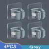 Mop Holder Storage Rack Bathroom Suction Hanging Pipe Traceless Mop Clip Broom Hanger Wall-Mounted Waterproof Rack White Amagi