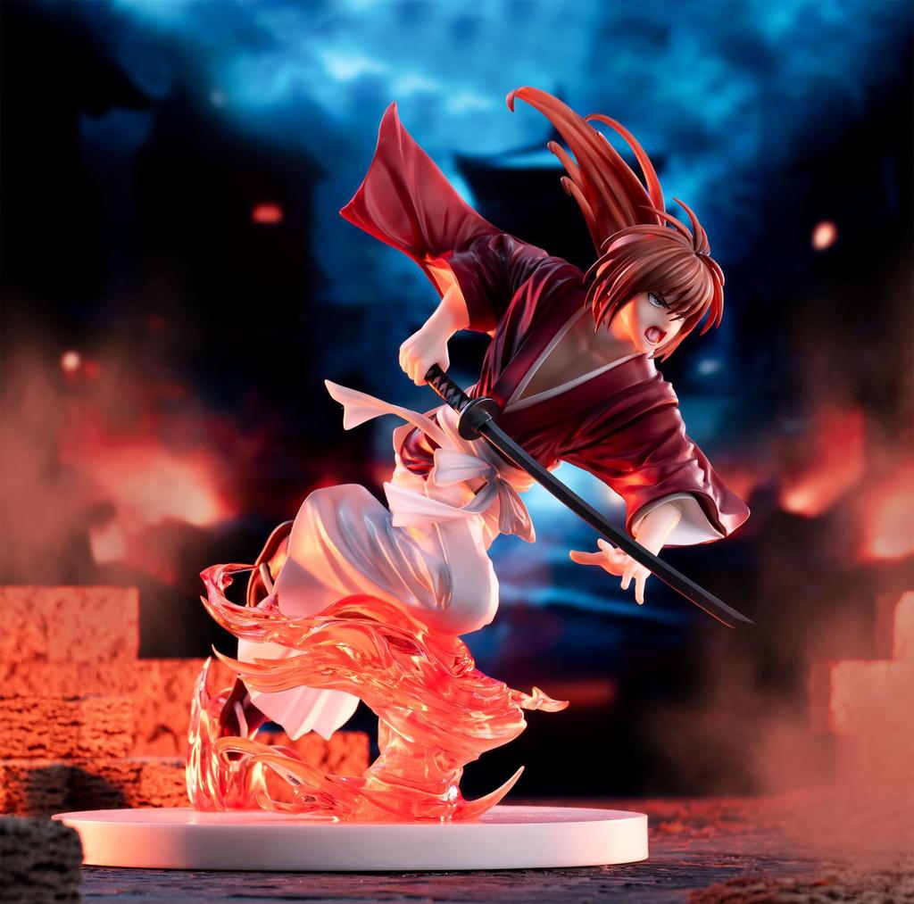 TV-Anime Rurouni Kenshin Himura Kenshin Figur SEGA-Luminasta