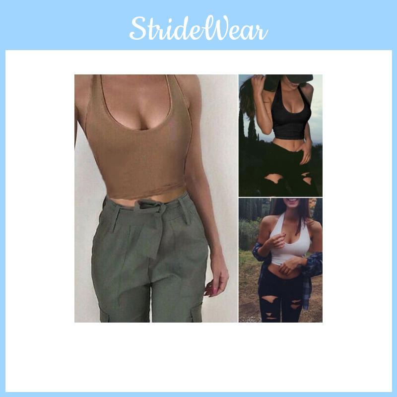 Premium Quality Women's Summer Crop Tops Sleeveless Casual Blouse For Effortless Style