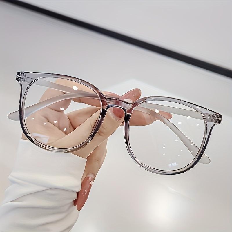 

Шикарные женские безободковые очки - 3/2/1 шт., квадратная оправа с очками, блокирующими синий свет серый