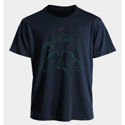Camisetas de Hombre y Mujer Hulk Verano Americano Primavera y Otoño Deportes y Fitness Nicho Moda Casual Manga Corta