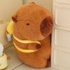 Kawaii Transform Backpack Capybara Plush Doll Pillow Pentant Turtle Shell Oyster Bee Capybara Plush Toy Gift For Boys And Girls