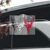 Kreativer Adler Reiher Kreuzstich Autoaufkleber Automobil Motorrad Abdeckung Kratzer Dekoration Wasserdicht Reflektierend