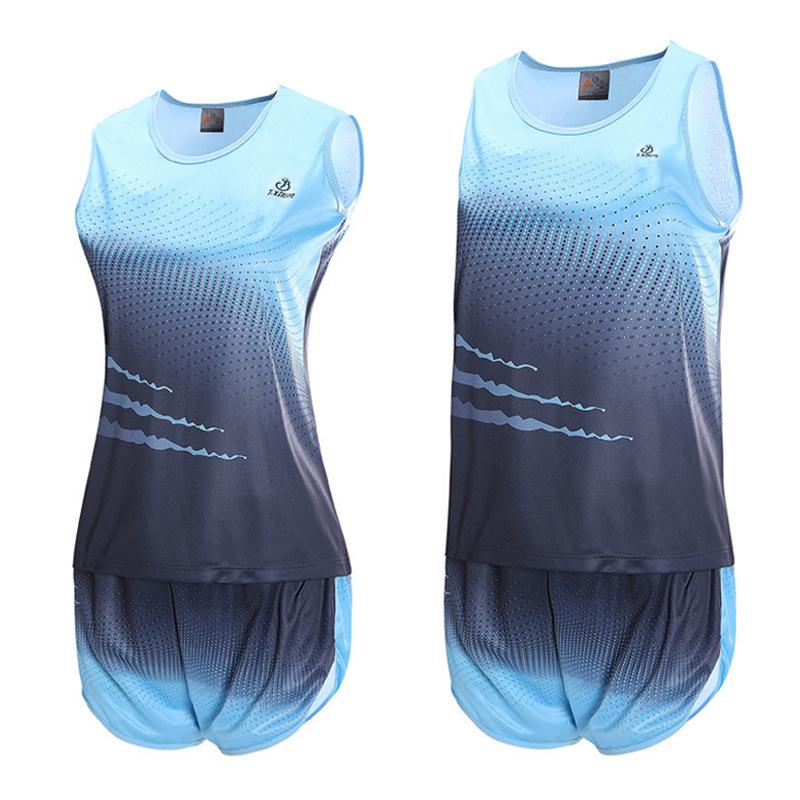 Unisex Sportwettkampfanzug für Männer, Frauen und Kinder: Leichtes und stilvolles Sportbekleidungsset für Fitness und Laufen