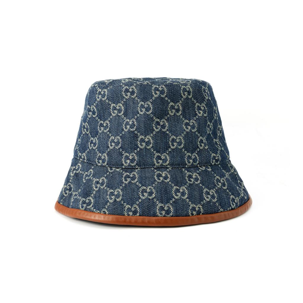 (WMNS) Gucci GG Canvas Bucket Hat 'Sapphire Brown' Women's 576371-4HAC3-4264