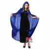Halloween Cape Black Adult Cape Vampire Costume Wizard Demon Reaper Hooded Gold Velvet Cape Red