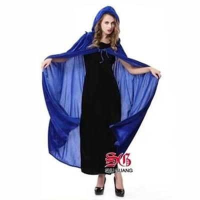 Halloween Cape Black Adult Cape Vampire Costume Wizard Demon Reaper Hooded Gold Velvet Cape Red