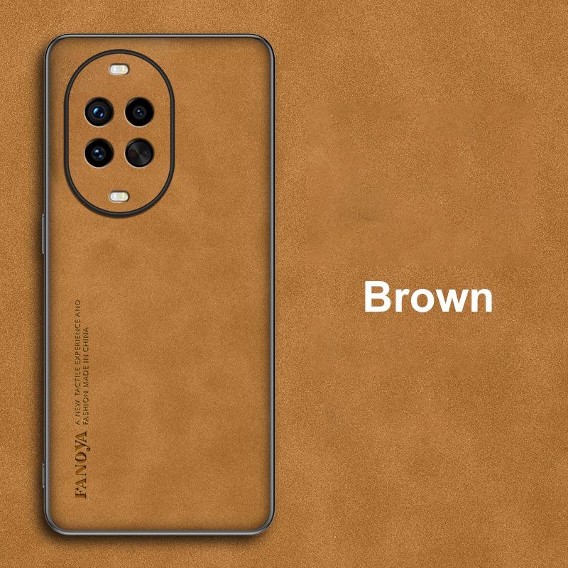 

Для Huawei Nova 14 Pro Чехол Роскошный Кожаный Чехол для Телефона Для Huawei Nova 14 Ultra Задняя Крышка Силиконовый Ударопрочный Полная Защита Nova 14 Ultra коричневый