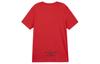 Nike T Shirts Men's Red Crew Neck Moderate Straight Fit