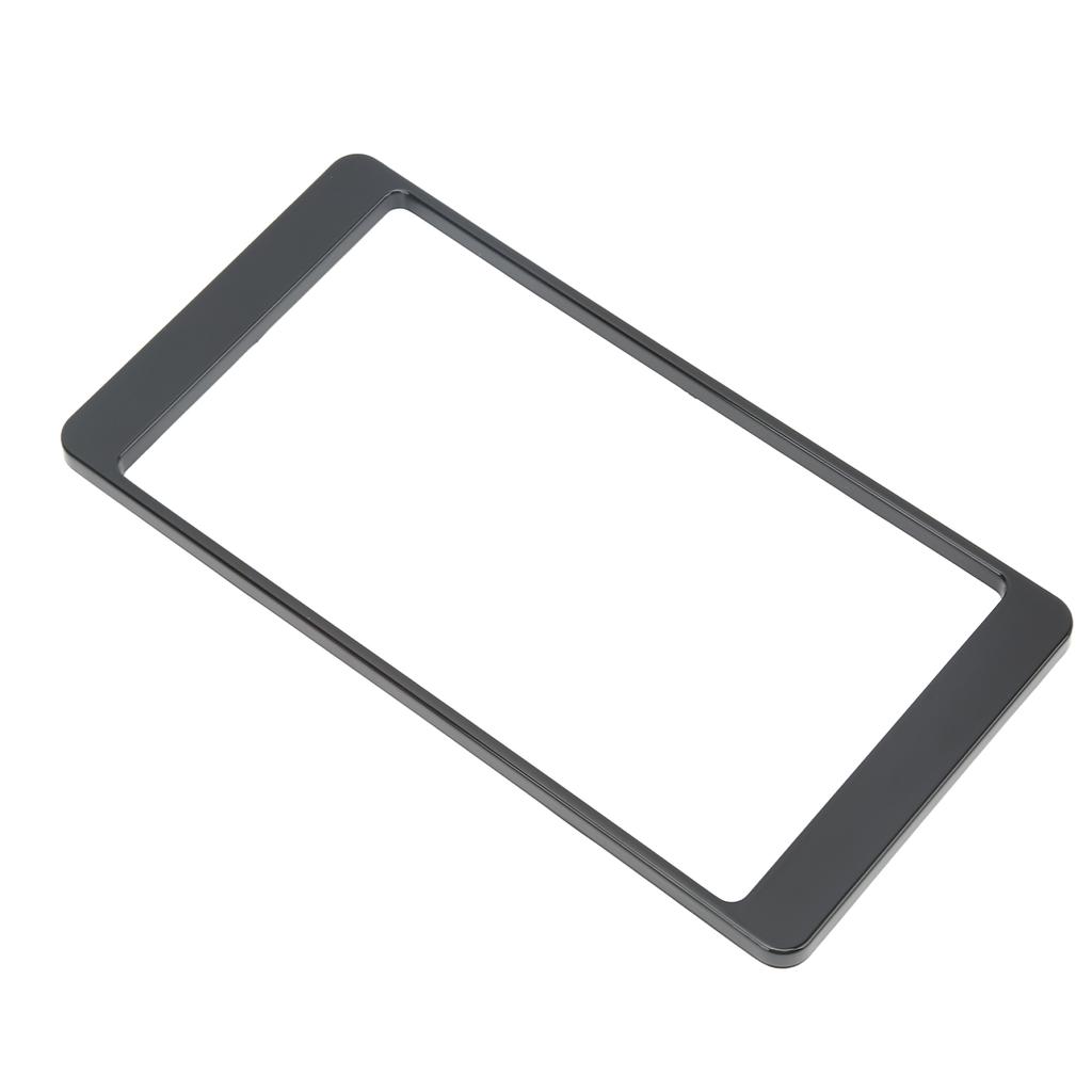 Double DIN Dash Installation Kit Glossy Black Replacement for Mitsubishi Outlander 2014 and Up