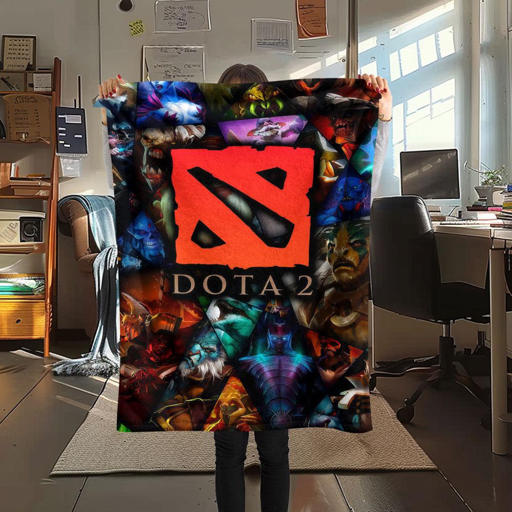 DOTA 2 Blanket, High quality Comfortable for All Seasons, Home Decor, Warmth and Comfort